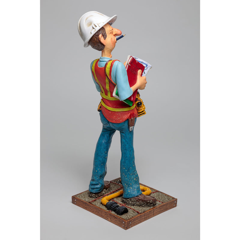 Construction Worker Art Statue