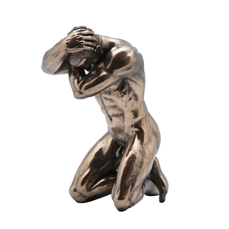 Contemplation- Male Nude Sculpture