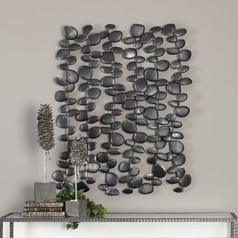 Stone Serenity Metal Wall Art