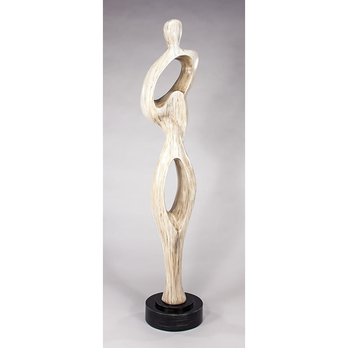 Contour- Abstract - Modern Figure Floor Sculpture by Artmax- Front View
