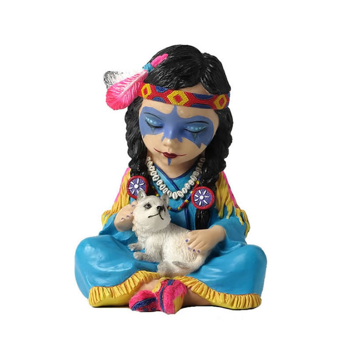 Cosplay Kids Series-Indian Girl Figurine