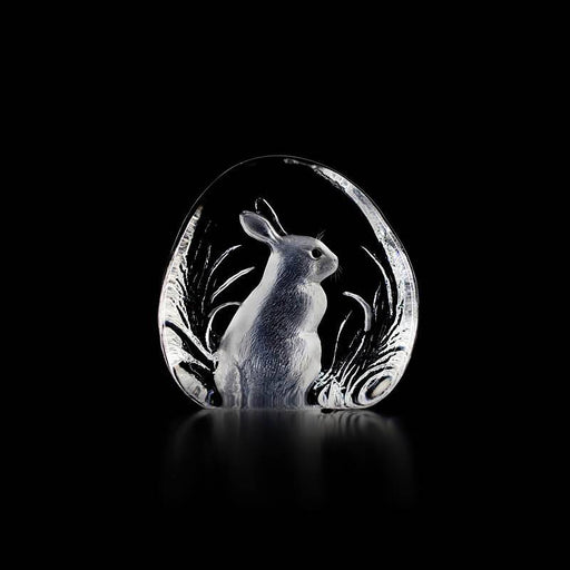 Crystal Bunny Rabbit Figurine by Mats Jonasson