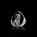 Crystal Dalmatian Puppy Dog Figurine by Mats Jonasson