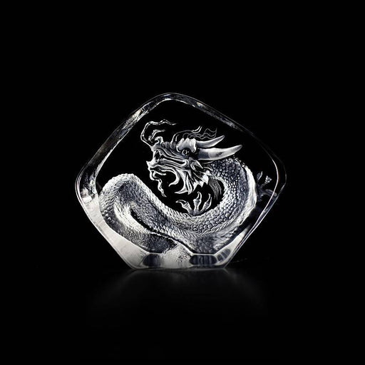 Crystal Dragon Statue by Mats Jonasson
