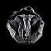Crystal Elephant Sculpture by Mats Jonasson