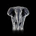 Crystal Elephant Statue by Mats Jonasson