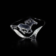Crystal Horse Statue by Mats Jonasson