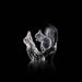 Crystal Squirrel Figurine by Mats Jonasson