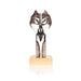 Crystal Wolf Sculpture- Limited Edition by Mats Jonasson