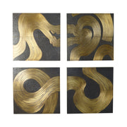 Currents Modern Metal Wall Art Panels 3