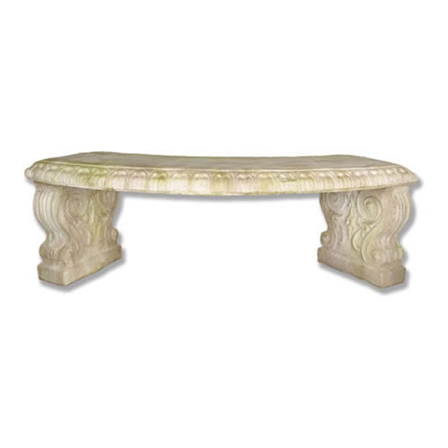 Curved Garden Bench