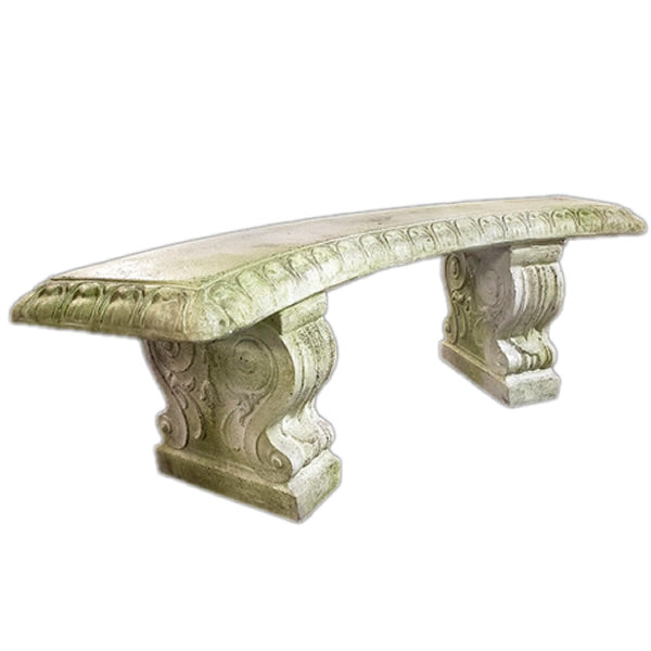 Curved Garden Bench