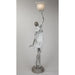 Dancer Floor Sculpture Lamp by Artmax - Back View