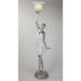 Dancer Floor Sculpture Lamp by Artmax - Front View