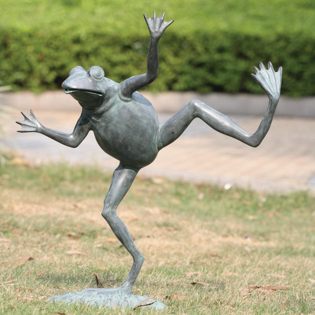 13.5 in. H The Most Interesting Toad in The World Frog Garden Statue