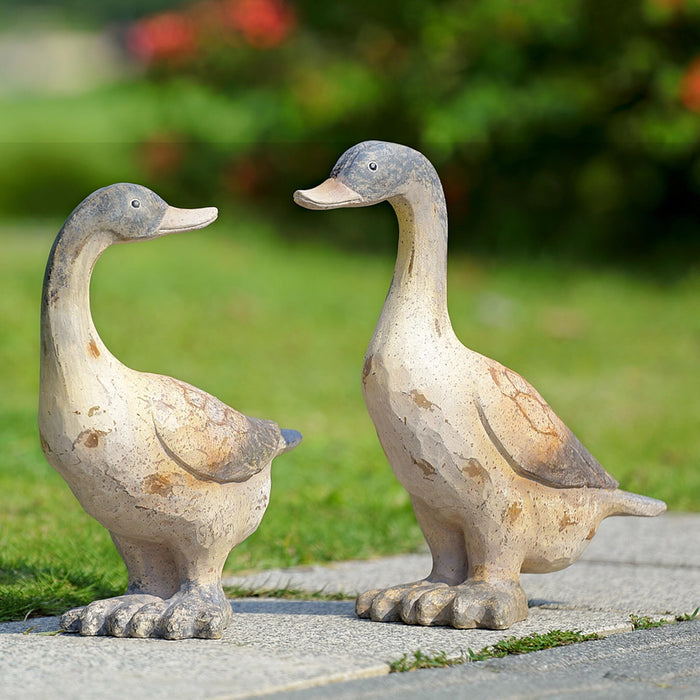 Darling Duck Pair Garden Sculpture by San Pacific International/SPI Home