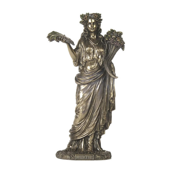 Demeter, Greek Goddess of Harvest Statue