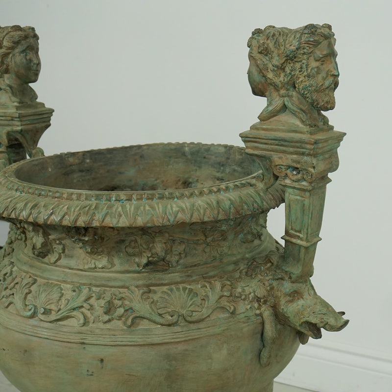 Desportes Bronze Urn