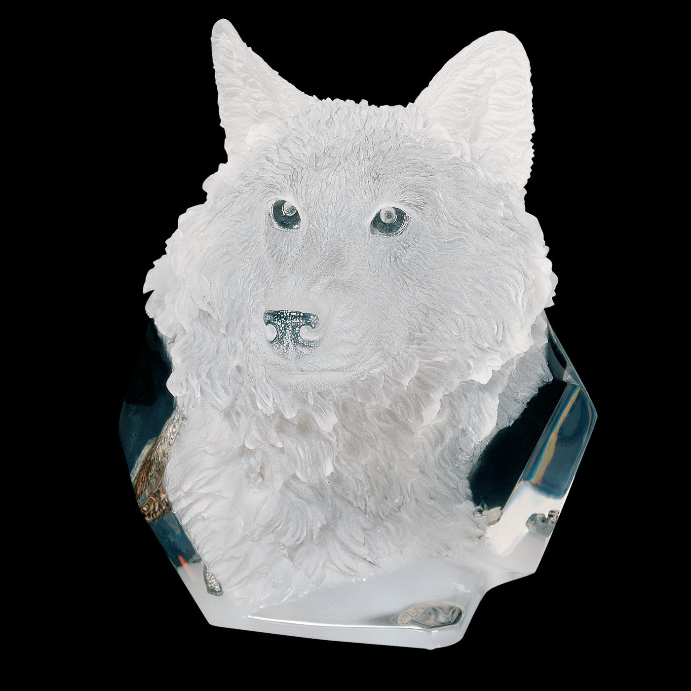 Devotion Wolf Sculpture by Kitty Cantrell — AllSculptures