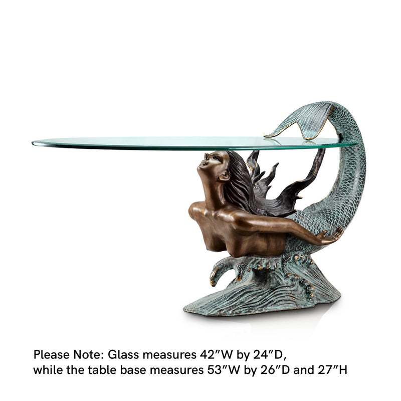 Diving Mermaid Coffee Table by San Pacific International/SPI Home