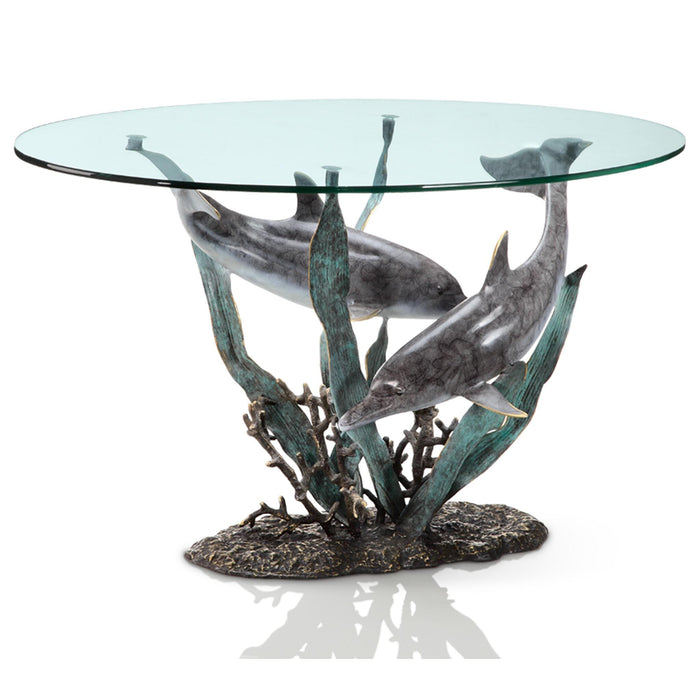 Dolphin Duet Coffee Table by San Pacific International/SPI Home