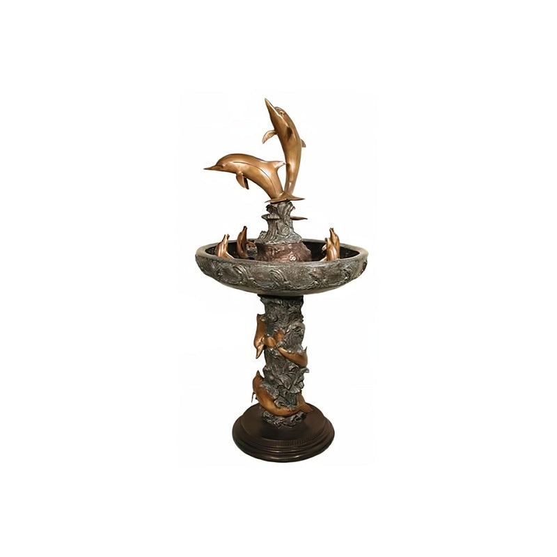 Dolphin Fountain- Bronze