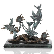 Dolphin Seaworld Statue by San Pacific International/SPI Home