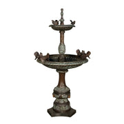 Doves and Cherubs Bronze Fountain