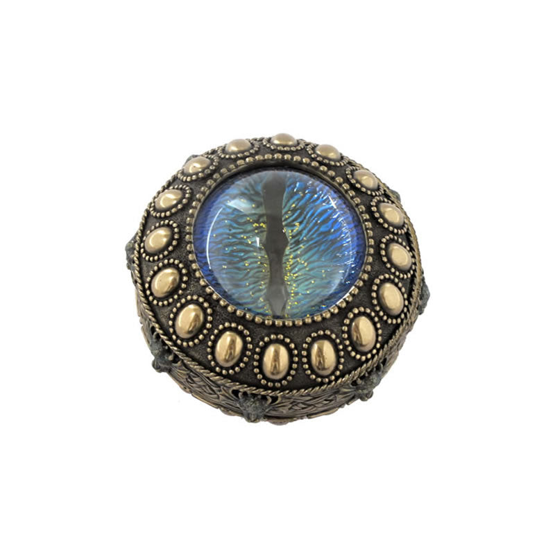 Dragon's Eye Trinket Box, Blue