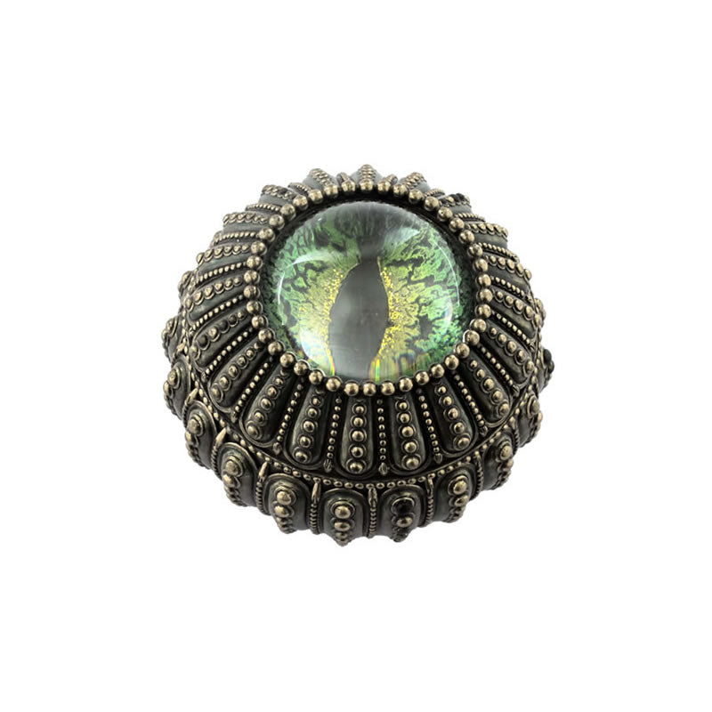 Dragon's Eye Trinket Box, Green