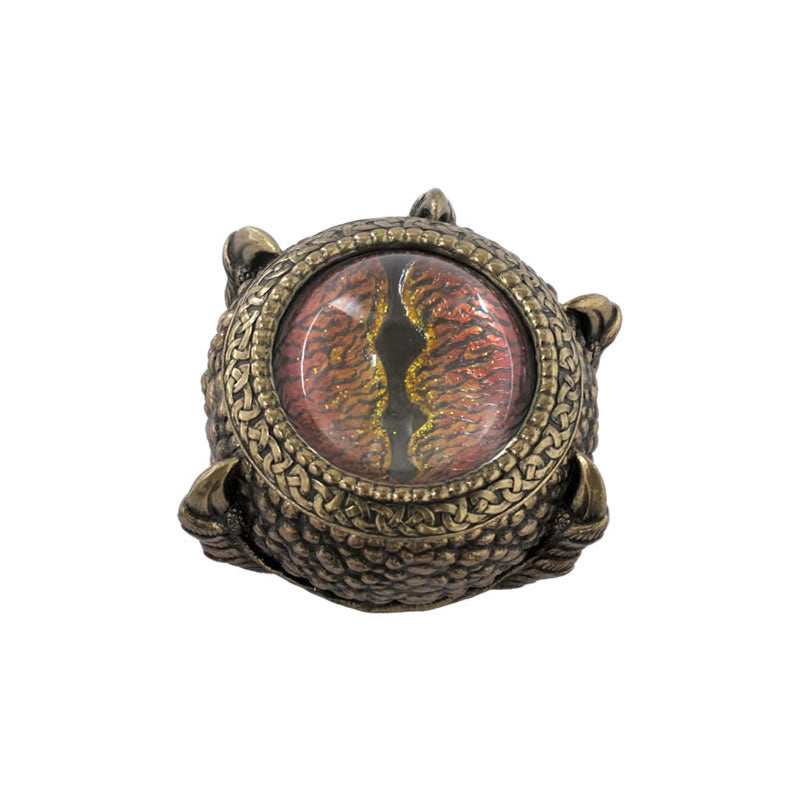 Dragon's Eye Trinket Box, Red