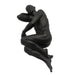Dreamer- Male Nude Sculpture, Black