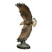 Gliding Eagle Bronze Sculpture
