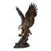 Eagle Catching Fish Bronze Sculpture