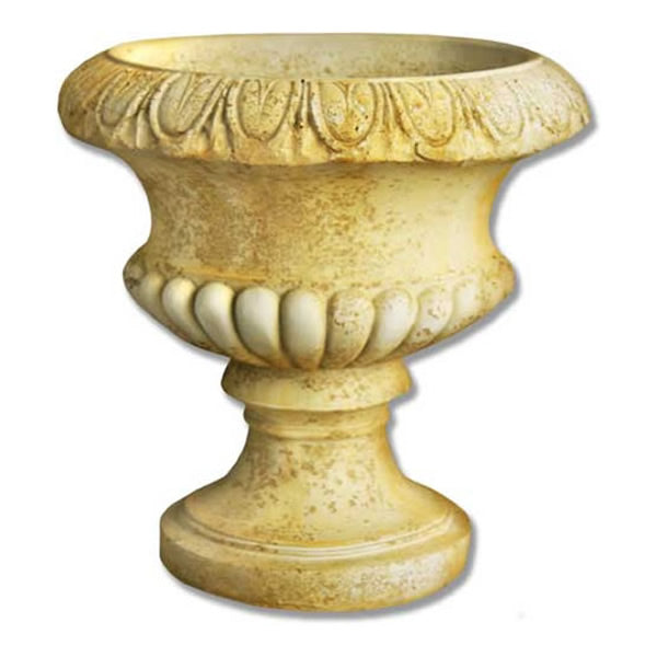 Egg and Dart Round Urn