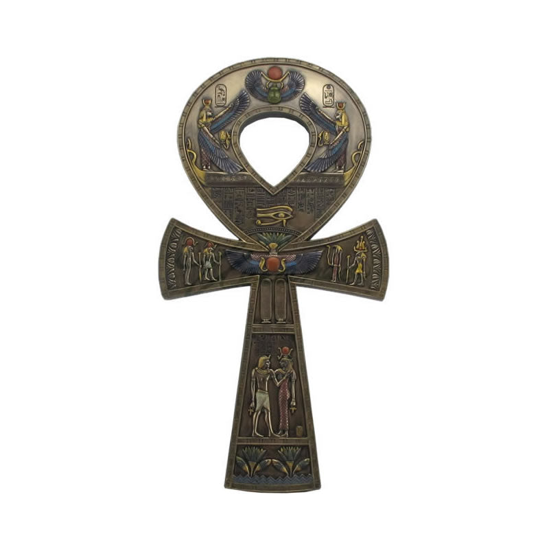 Egyptian Ankh Wall Sculpture