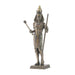 Egyptian Pharaoh with Scepter and Staff Sculpture