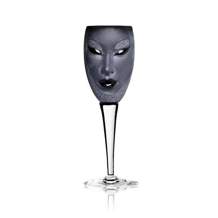Electra Wineglass Black by Mats Jonasson