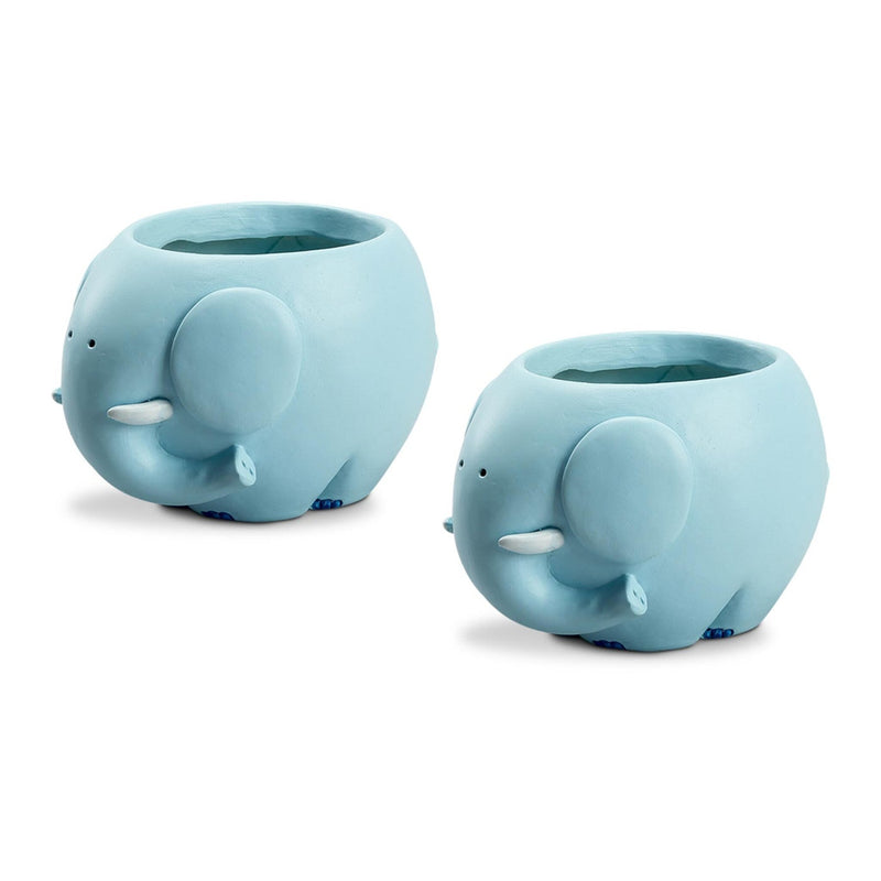 Elephant Planter Holder, Set of 2 by San Pacific International/SPI Home