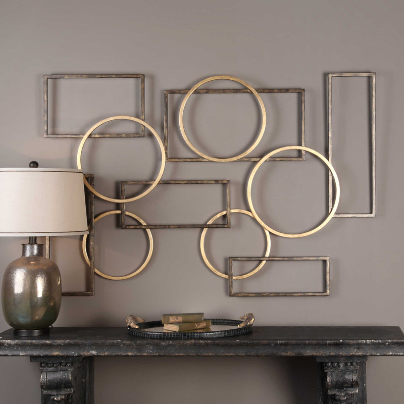Elias Bronze And Gold Wall Decor
