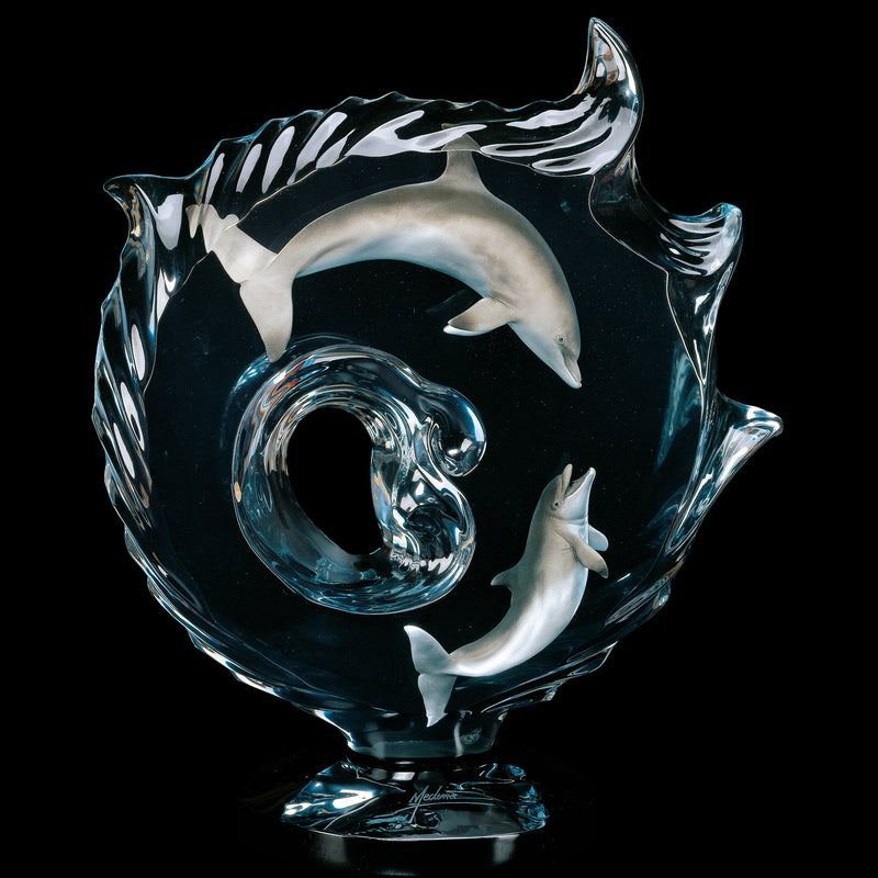Encompassed Dolphin Sculpture