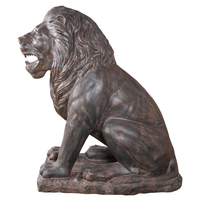 Giant Estate Lion Statue Set-Fiberglass