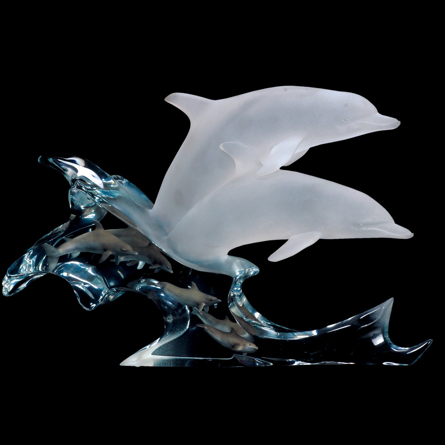 Dolphin Sculptures, Statues & Figurines — AllSculptures