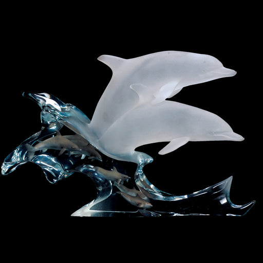 Eternity Dolphin Sculpture by Kitty Cantrell