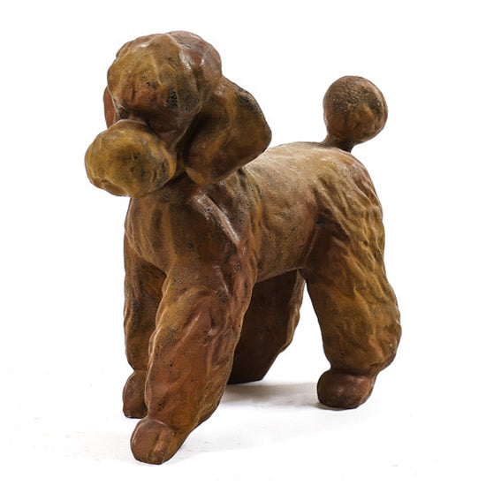Fancy Poodle Garden Statue