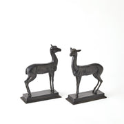 Fawn Deer Sculpture Set