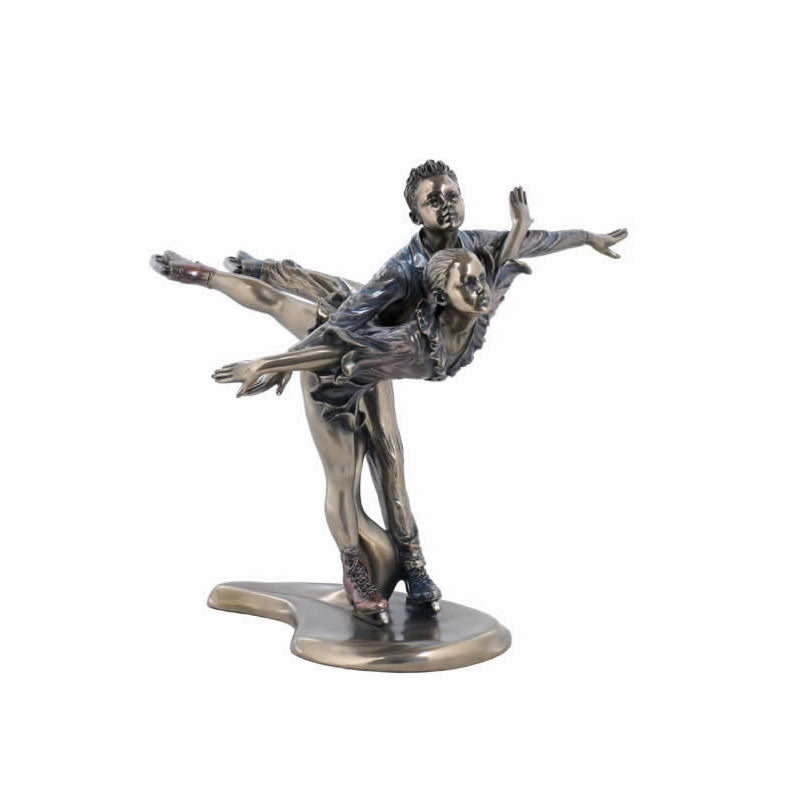 Figure Skating Couple Sculpture