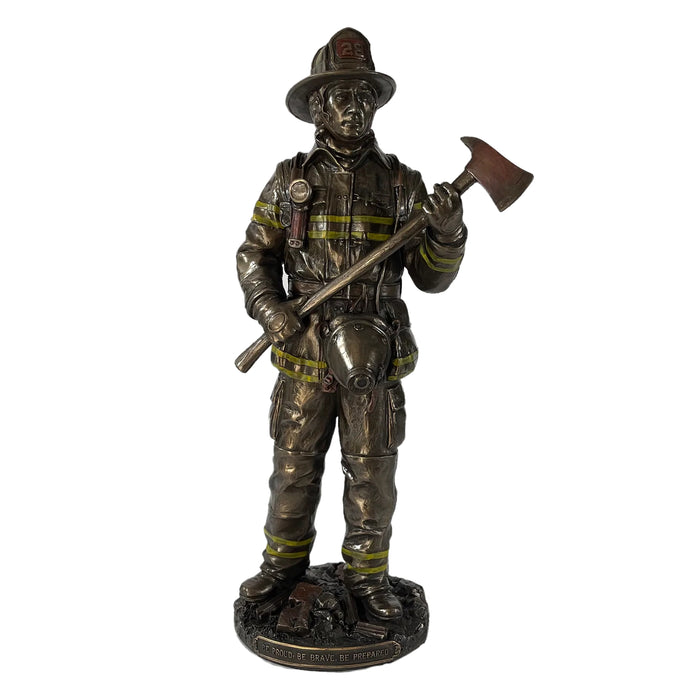 fire fighter statue