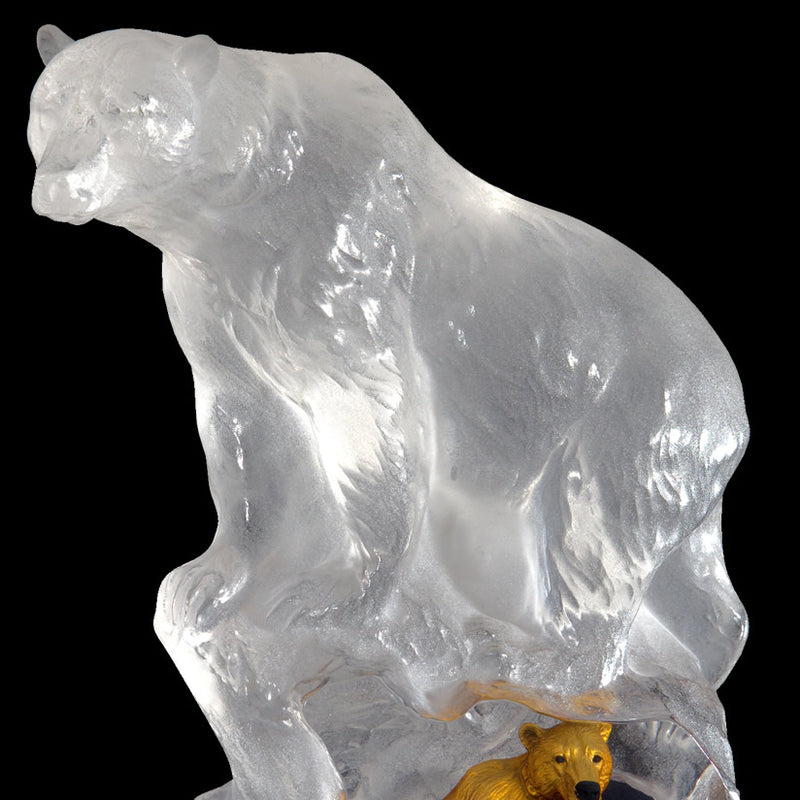 First Dawn Bear Sculpture by Kitty Cantrell