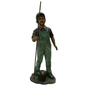 Fishing Boy Bronze Fountain